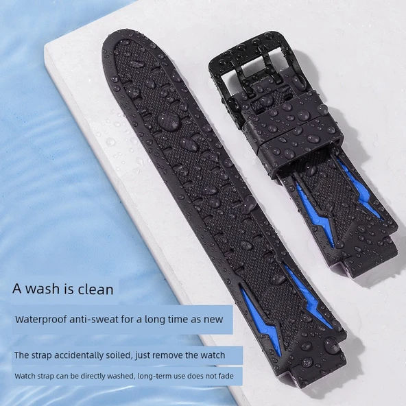 Little Genius Z7S Akıllı Saat Kordonu - Fengxin Mor + Şeffaf Kılıf - Resim 3