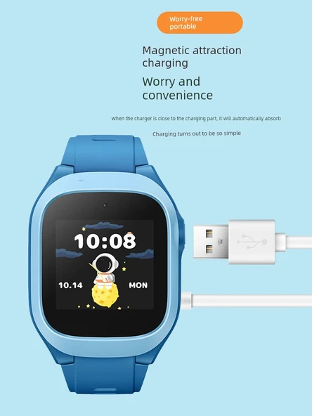 Mi Tu Watch C7A Manyetik USB Şarj Kablosu - Beyaz - 3