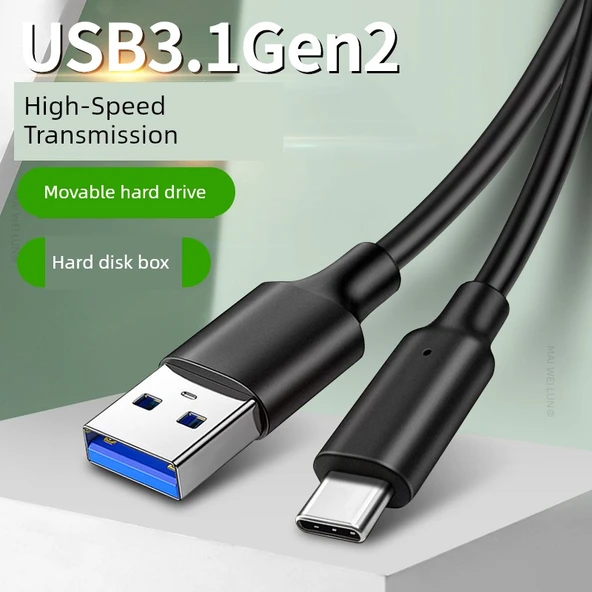 USB 3.1 Type-C Data Kablosu - 0.5 Metre - 2