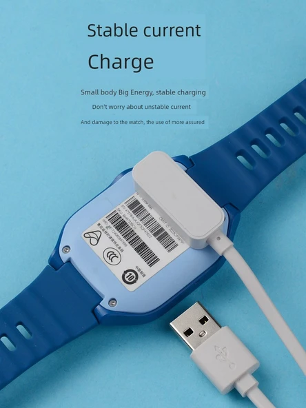 Mi Tu Watch C7A Manyetik USB Şarj Kablosu - Beyaz - 2