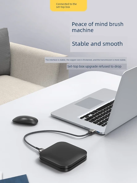Çift Başlıklı USB 3.0 Erkek-Erkek Data Kablosu - 1.5m PVC - 3
