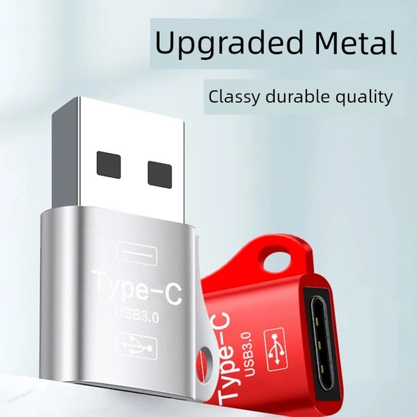 USB - Type-C Lightning Adaptör - Rui Siyahı - 5
