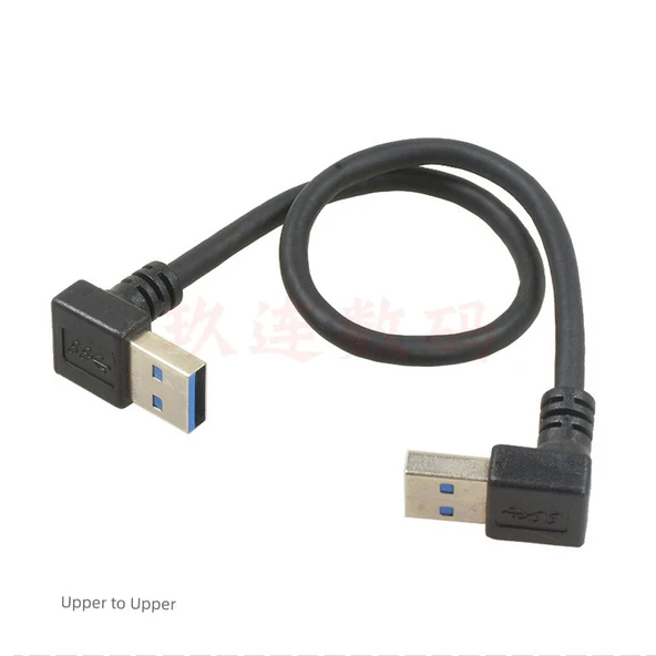 USB 3.0 Data Kablosu - 0.5m - Sağdan Sağa - 10