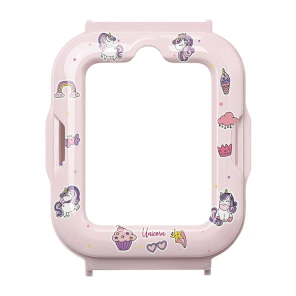 Huawei Kids Watch 4pro Orjinal Makine Tozu-Pony Polly Desenli Silikon Kılıf