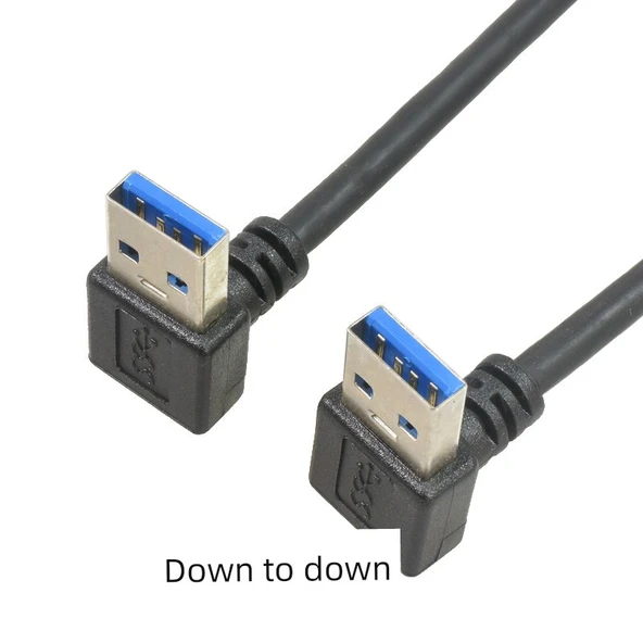 USB 3.0 Data Kablosu - 0.5m - Aşağıdan Aşağıya