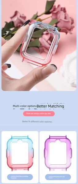 Huawei Kids Watch 4pro Orjinal Mavi-Conan Desenli Silikon Kılıf - 9
