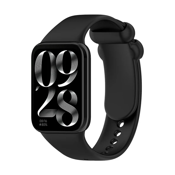 Xiaomi Bileklik 9Pro/8Pro Silikon Kordon - Siyah
