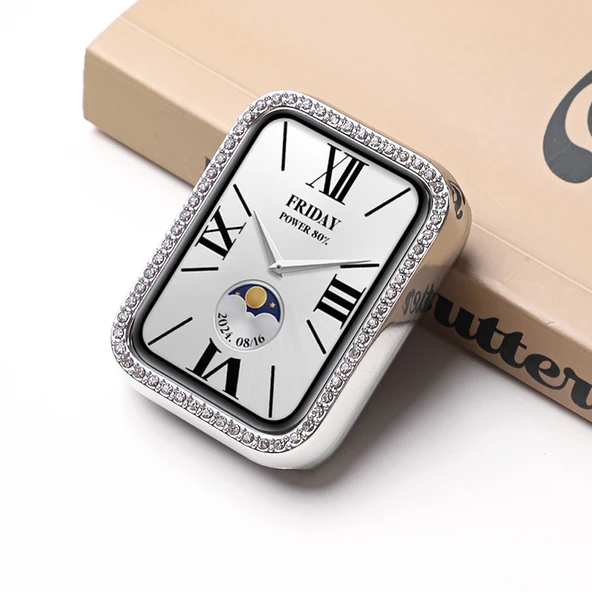 Redmi Watch 5 Gümüş Elmas Görünümlü Kılıf
