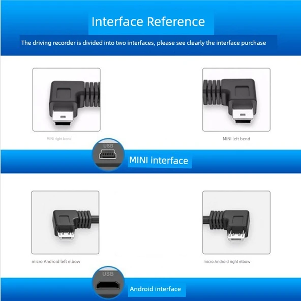 USB - Micro USB Şarj ve Data Kablosu - 1.5m, Düz - Sağ Köşeli - 9