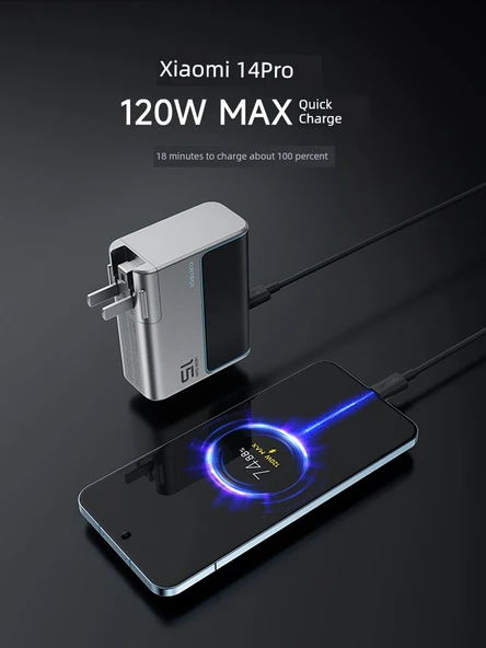 240W Type-C - Type-C Data Kablosu - 0.5m Siyah - 2
