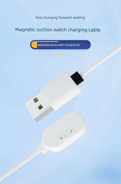 Çocuk Akıllı Saat Şarj Kablosu - [Z8/Z9/Z10] Modelleri için Korumalı Özel Şarj Kablosu - 6