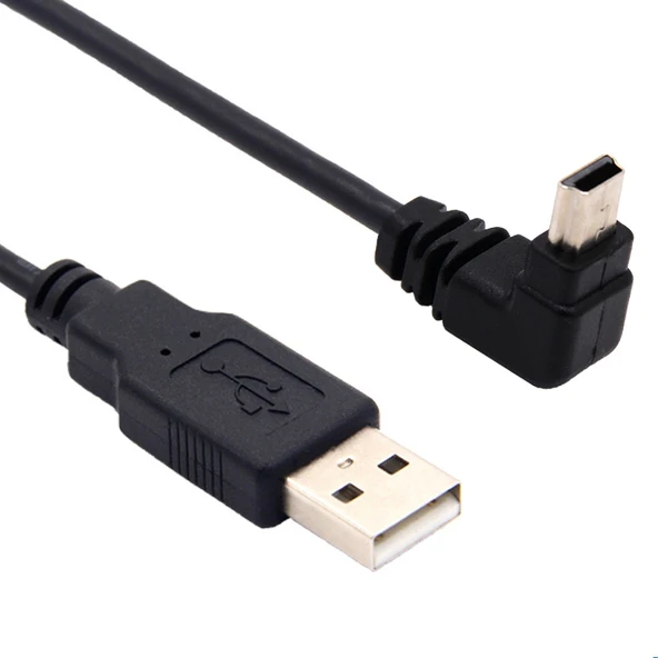 USB - Micro USB Şarj ve Data Kablosu - 1m, Düz - Köşeli (Model 2) - 3