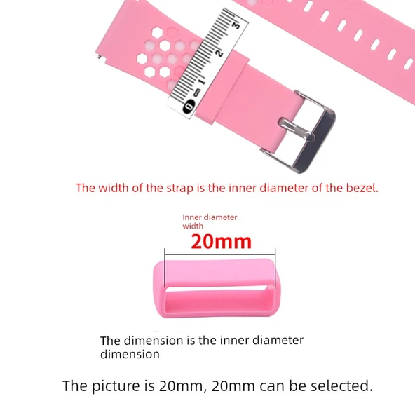 Çocuk Akıllı Saat Kordon Halkası - Cam Göbeği [2] - Resim 5