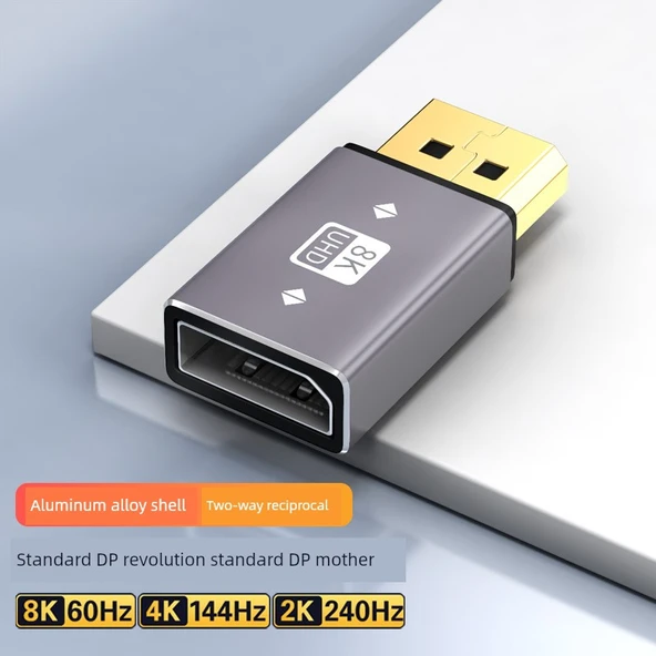 Mini DisplayPort - DisplayPort Adaptörü - Standart DP Dişi