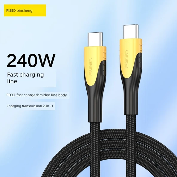 USB4 Hızlı Şarj Kablosu - 1 Metre - PD240W
