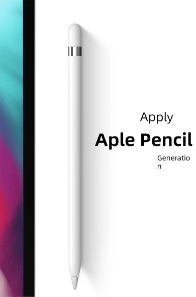 iPad Apple Pencil Adaptörü - Beyaz - iPad 10/11 için Şarj ve Bluetooth - 9