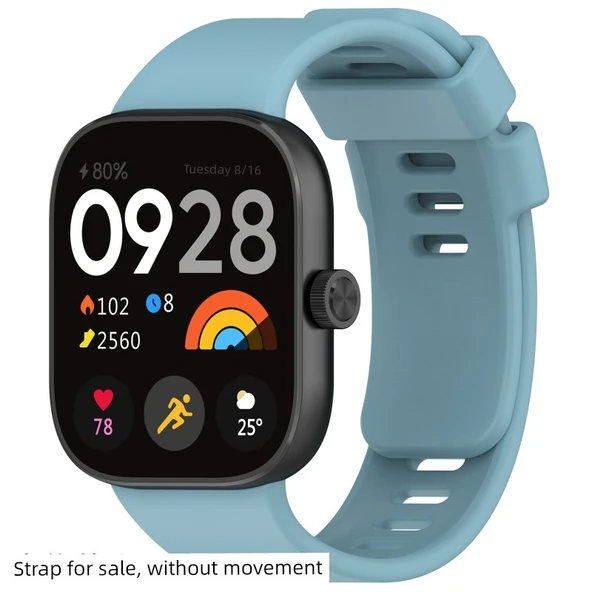Redmi Watch 5 Silikon Kordon - Esnek Mavi