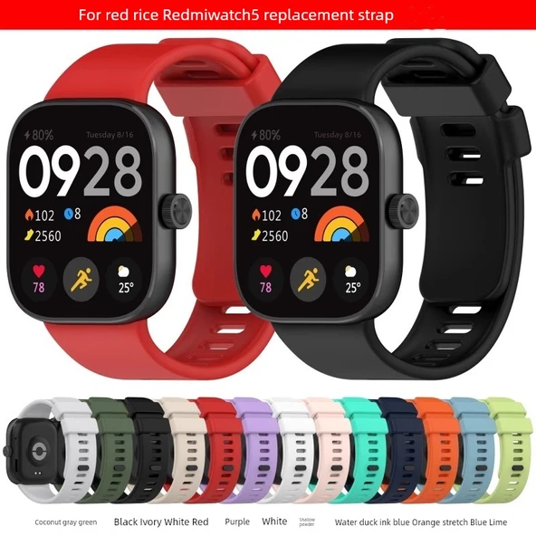 Redmi Watch 5 Silikon Kordon - Nane Yeşili - Resim 2