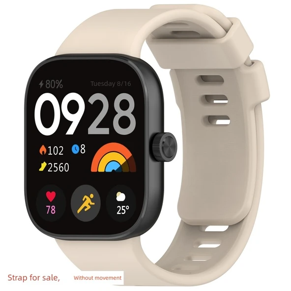 Redmi Watch 5 Silikon Kordon - Fildişi Beyazı