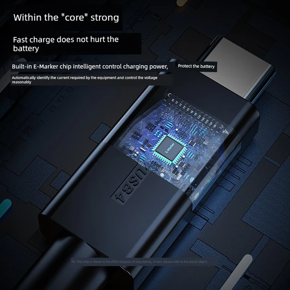 USB4 Data Kablosu - 1 Metre - 40Gbps - 240W - 8K - 4