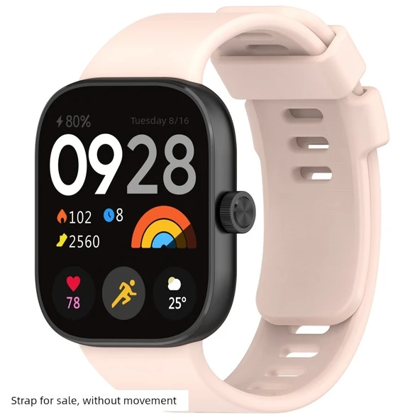Redmi Watch 5 Silikon Kordon - Açık Pembe