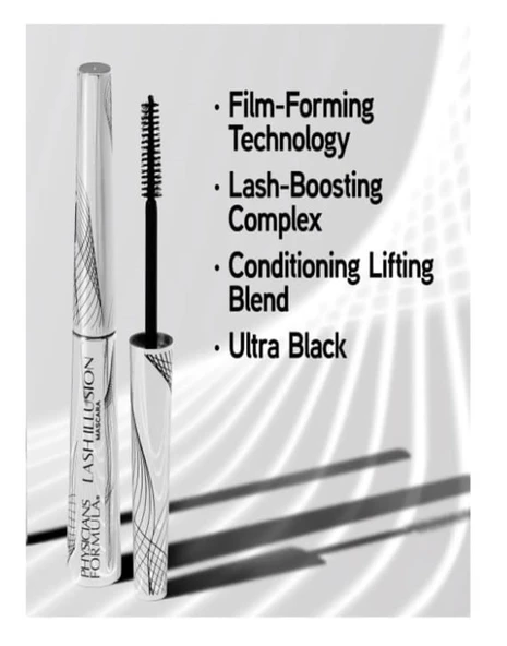 Physicians Formula Eye Booste Lash Illusion Maskara (Ultra Black Maskara Kaldırır + Uzatır Göz Maskarası) - 6