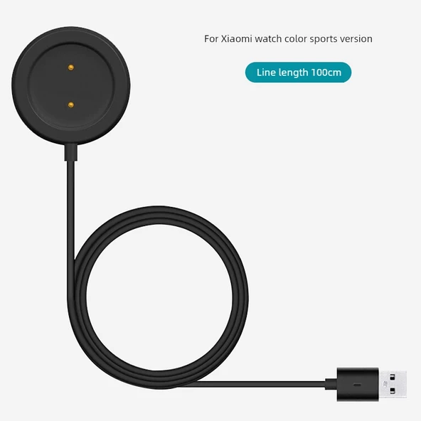 Xiaomi Watch Color Sports Sürüm Siyah Manyetik Şarj Kablosu
