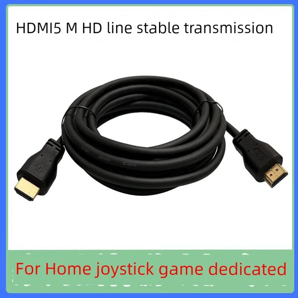 5 Metre HDMI Yüksek Çözünürlüklü Evrensel Bağlantı Kablosu - Bilgisayar Monitörü için 1.5m VGA Hat - 2