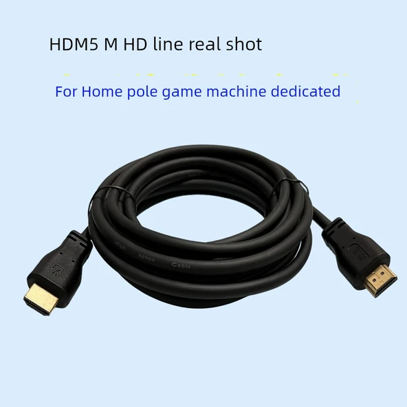 5 Metre HDMI Yüksek Çözünürlüklü Evrensel Bağlantı Kablosu - Bilgisayar Monitörü için 1.5m VGA Hat - 5