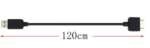 Oyun Makinesi USB Şarj Kablosu - 1 Metre Siyah PSV1000 - 9