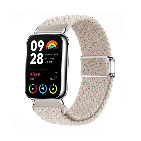 Red Rice Watch5 Yıldız Parıltısı Desenli Örgü Manyetik Kordon