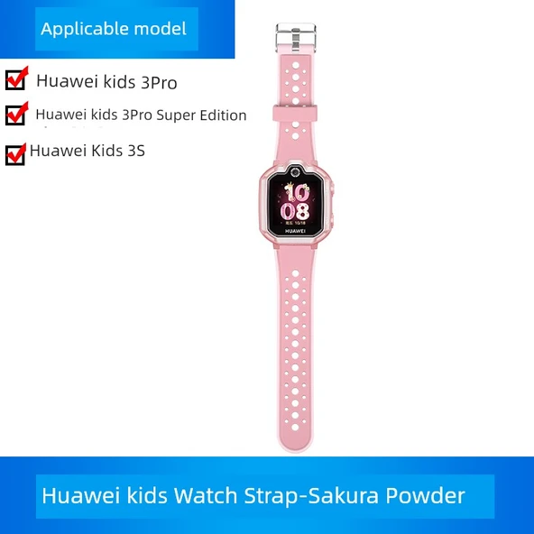 Huawei Çocuk Saati 3s Sakura Pudra Kordon + 2 HD Film ve Aletler