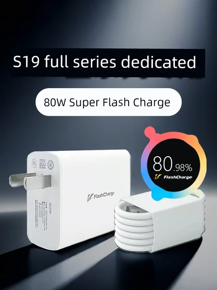 Vivo S19 Serisi 80W Hızlı Şarj Başlığı - 2