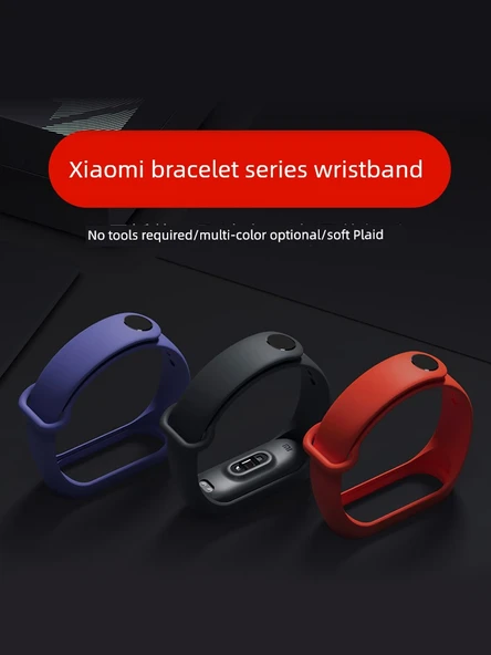 Xiaomi Mi Band 3/4/NFC Bileklik - Siyah - 5
