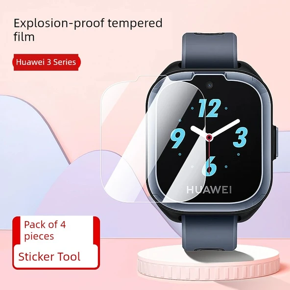 Huawei 3 HD Temperli Cam Ekran Koruyucu - 4 Adet