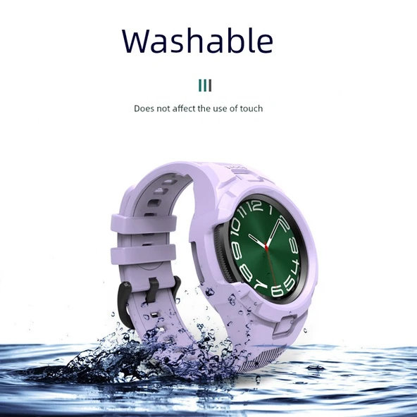 Samsung Watch 4 Classic 42mm Beyaz Spor Kordon - 10
