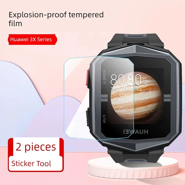 Huawei 3X HD Temperli Cam Ekran Koruyucu - 2 Adet