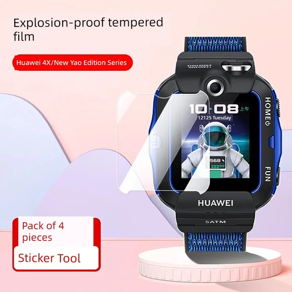 Huawei 4X/4X New Yao HD Temperli Cam Ekran Koruyucu - 4 Adet