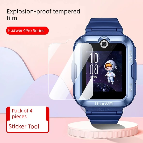 Huawei 4 Pro HD Temperli Cam Ekran Koruyucu - 4 Adet