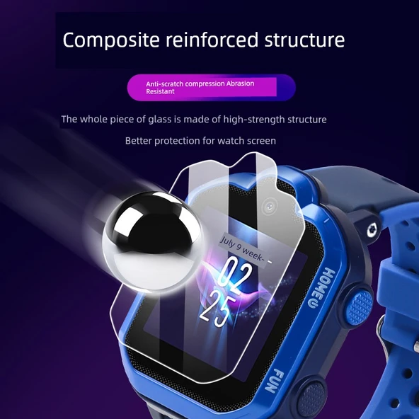 Huawei 3 HD Temperli Cam Ekran Koruyucu - 4 Adet - 3