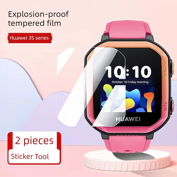 Huawei 3S HD Temperli Cam Ekran Koruyucu - 2 Adet