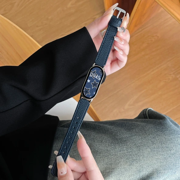Xiaomi Mi Band 9 NFC Gece Mavisi Desenli Kordon