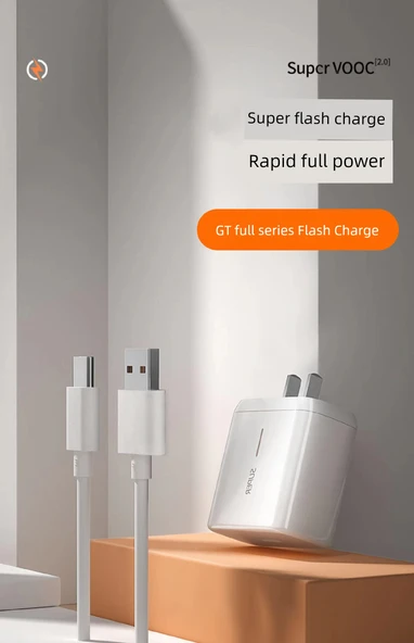 Şarj Başlığı, 1 Metre ve 1.5 Metre Kablo Seti - Realme GT Neo2 - 7