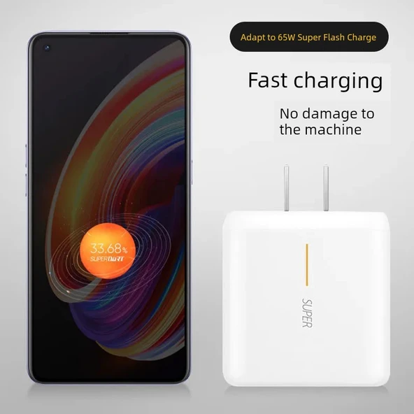 Şarj Başlığı, 1 Metre ve 1.5 Metre Kablo Seti - Realme GT Neo2 - 3