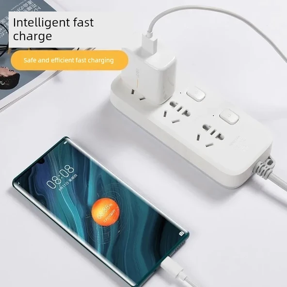Şarj Başlığı, 1 Metre ve 1.5 Metre Kablo Seti - Realme GT Neo2 - 6