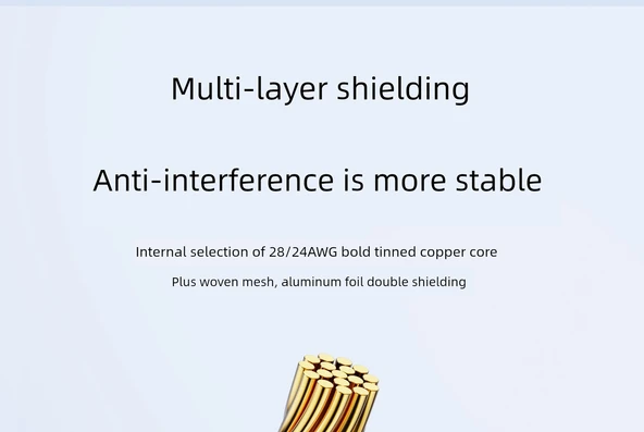 USB - Mini USB Data Kablosu 1.2m - Şık Gri Dokuma - T Şekilli Ağız - İkili Paket - Resim 10