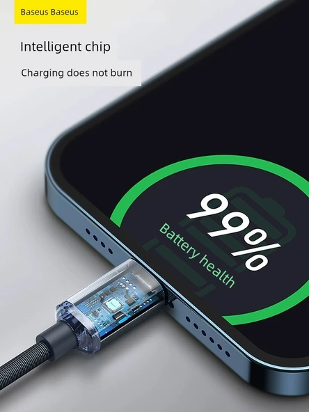 Apple 30-Pin USB-A Hızlı Şarj Data Kablosu - Mor 2 Metre (1 Alana 1 Bedava) - 3