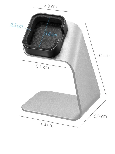 Oppo Watch Şarj Standı - Gümüş [WATCH3 nesli] - 3