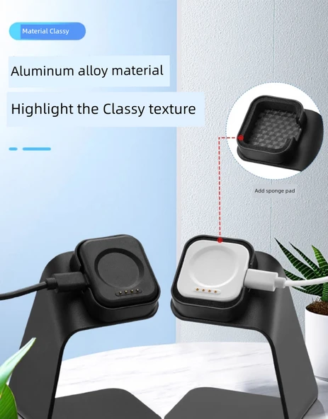 Oppo Watch Şarj Standı - Siyah [WATCH X] - 10
