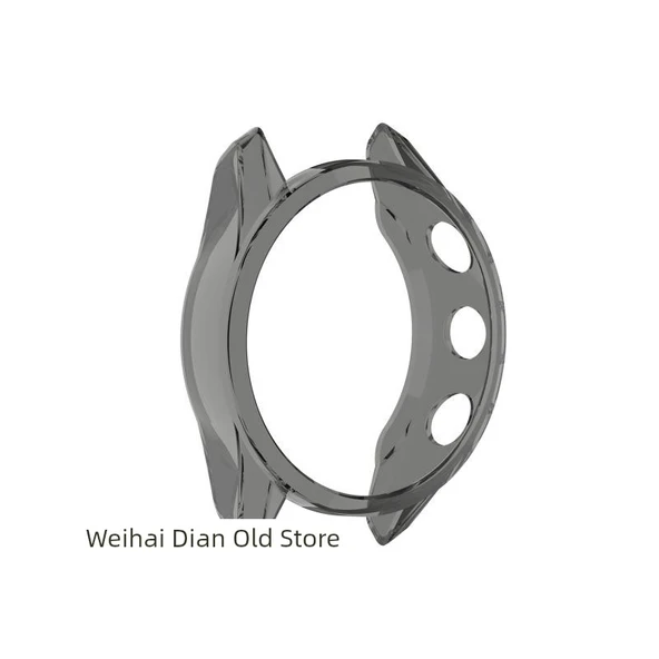 Garmin Approach S62 - Şeffaf Siyah TPU Kordon